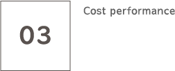 Cost performance